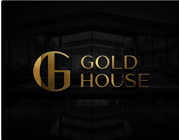 Identidade visual Gold House